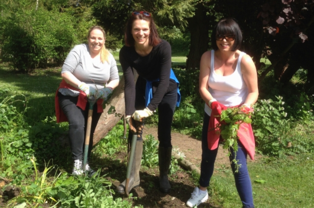 Uttlesford volunteers on a Time Bank project